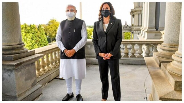 What Kamala Harris wore for meeting with PM Modi at White House