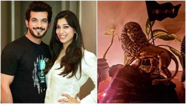 Arjun Bijlani wins Khatron Ke Khiladi 11, wife Neha shares pic of trophy