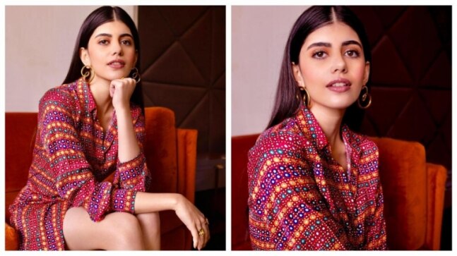 Sanjana Sanghi in Rs 18k shirt and skirt set channels her inner boho charm