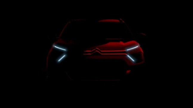 India-bound Citroen CC21 subcompact SUV teased ahead of global debut