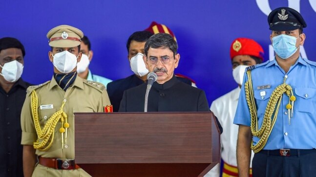 RN Ravi takes oath as Governor of Tamil Nadu