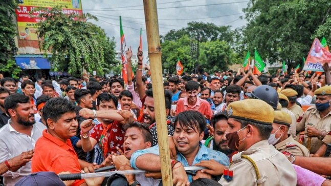 BJP youth wing stages protests to demand repeal of ‘child marriage’ law, NCPCR writes to Rajasthan CM