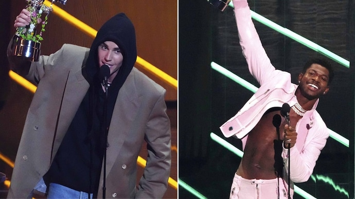 Justin Bieber and Lil Nas X win big at MTV VMAs 2021