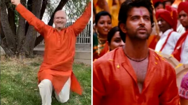 US dad dances to Agneepath song Deva Shree Ganesha on Ganesh Chaturthi in viral video