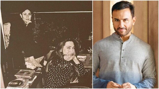 Karisma Kapoor shares old pic with Kareena, thanks Saif Ali Khan for clicking it