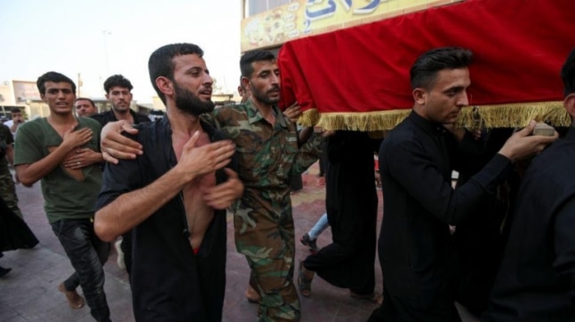 IS claims responsibly for Sunday's attack on Iraqi police near Kiruk, killing 10