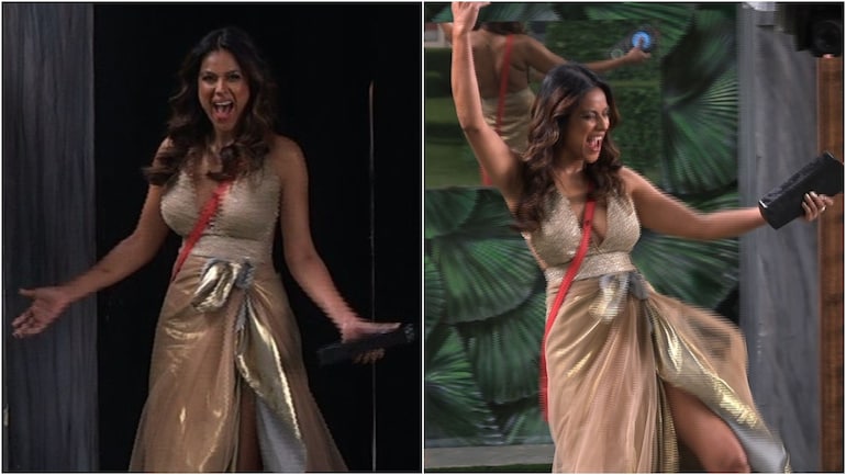 Nia Sharma entered the Bigg Boss OTT house all excited.