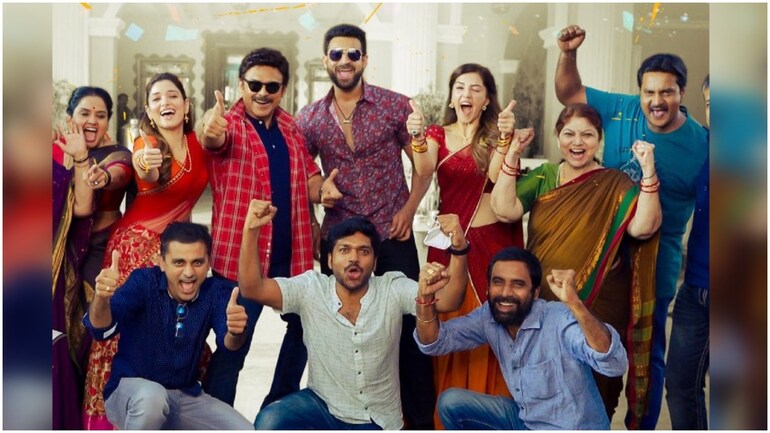 Venkatesh, Varun Tej, Tamannaah and Mehreen Pirzada resume F3 shoot. Watch funny BTS video - Movies News