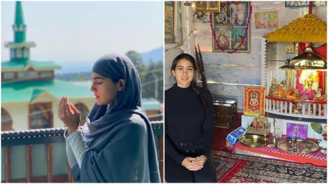 Sara Ali Khan’s latest pics from Kashmir echo the message of Sarv Dharm Sambhav