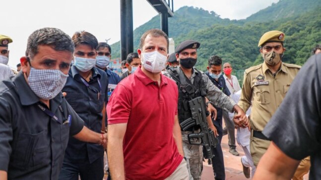 I’m a Kashmiri Pandit, says Rahul Gandhi in Jammu, visits Vaishno Devi temple