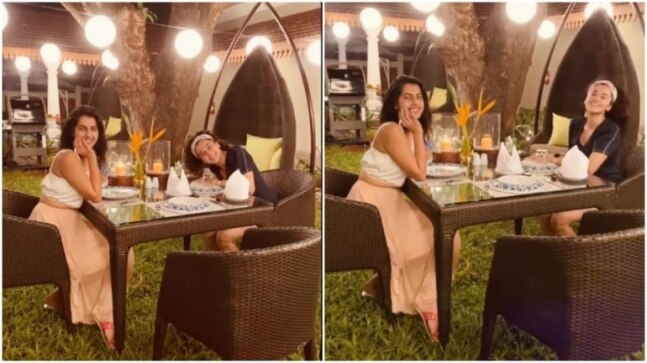 Taapsee Pannu shares glimpse of barbecue night with sister Shagun in Goa