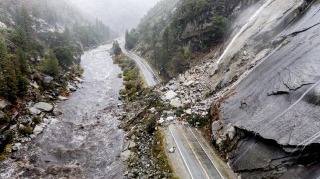 Drought-stricken California doused by major storm | See Pics - Vimarsana News