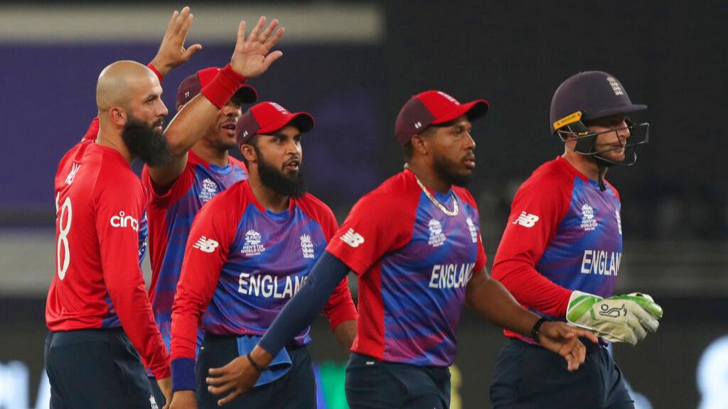 T20 World Cup: Defending champions West Indies 55 all-out, England storm to 6-wicket win in Dubai