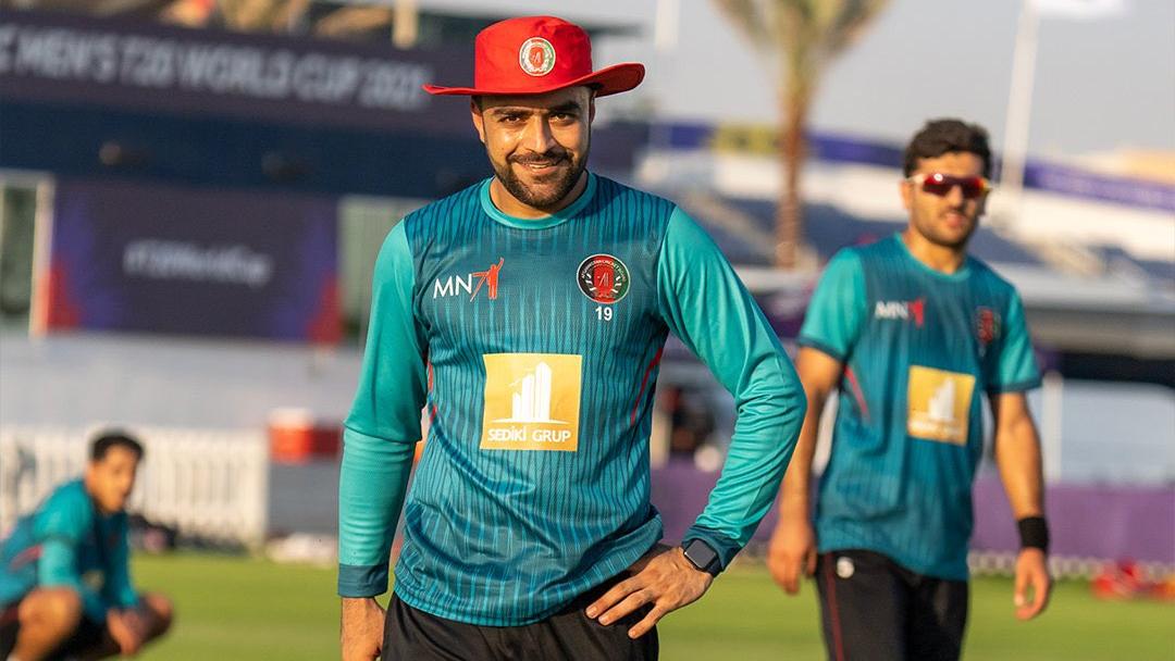 Afghanistan can beat any side if we bat well in T20 World Cup: Rashid Khan (Twitter Photo)