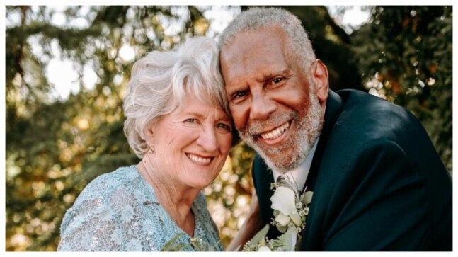 Elderly couple gets married after meeting online during pandemic. Viral story