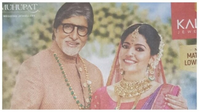 Is Amitabh Bachchan’s hand photoshopped in this viral ad? Internet thinks so
