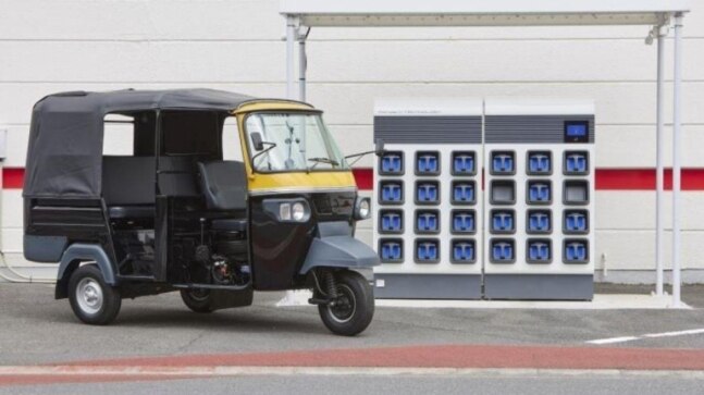 Honda announces battery sharing service for electric rickshaws in India - Vimarsana News