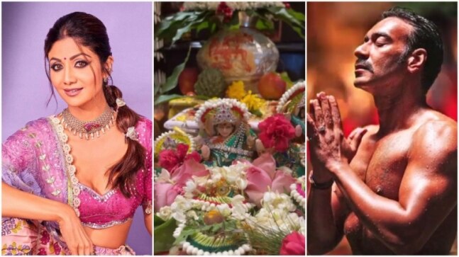 Shilpa Shetty to Ajay Devgn, Bollywood wishes fans Happy Navratri