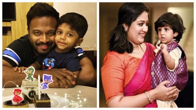 Pannaga Bharana's son Ved calls Raayan Raj Sarja his best friend. Meghana Raj hearts video