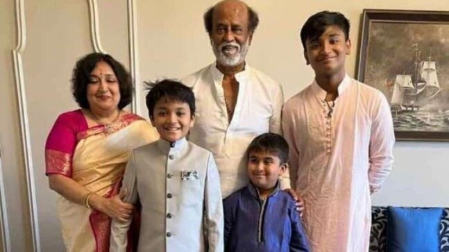 Rajinikanth watches Annaatthe with family in Chennai, says his grandson Ved hugged him