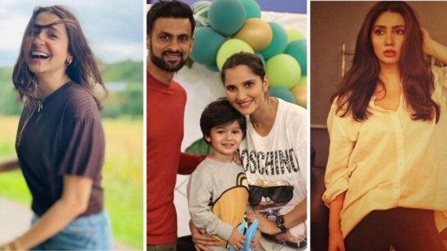 Sania Mirza, Shoaib Malik share pics from son Izhaan’s birthday. Anushka Sharma, Mahira Khan react