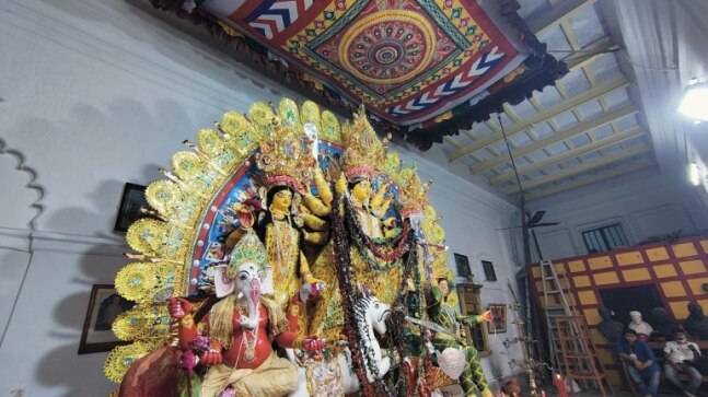 Kolkata's 265-year-old Zamindari Puja follows traditions even in Covid times