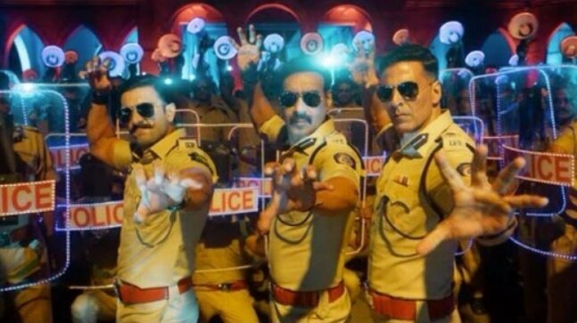 Sooryavanshi song Aila Re Aillaa out. Akshay Kumar, Ranveer and Ajay are high on energy