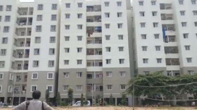 8-storey police building in Bengaluru tilts due to wide crack, families to be evacuated