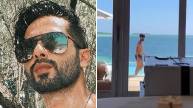 Shahid Kapoor moon walking on the beach in Maldives is our Friday mood - Vimarsana News