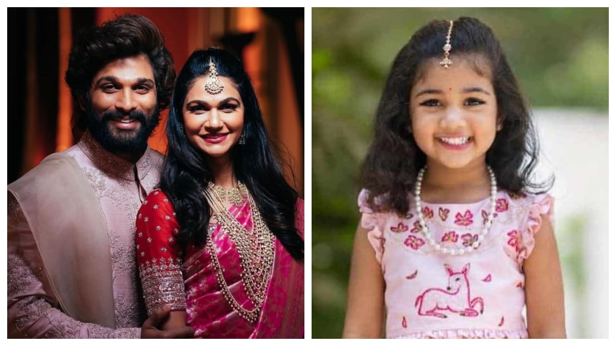 Allu Arjun and Sneha Reddy wish daughter Allu Arha on her birthday ...