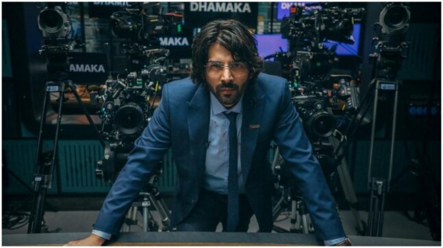 Dhamaka Movie Review: Kartik Aaryan delivers a dhamakedaar performance in Netflix film