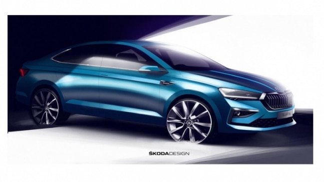Skoda Slavia sedan to be unveiled tomorrow