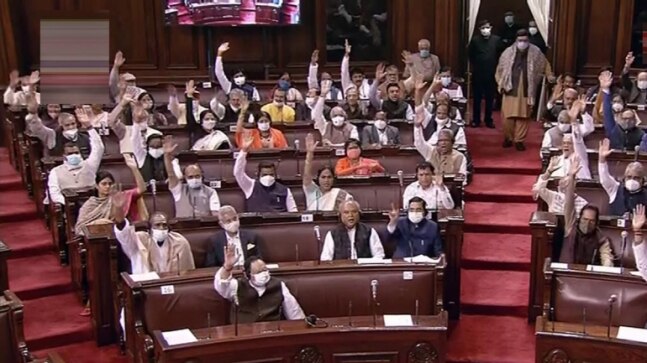 'Undemocratic': Opposition after 12 MPs suspended from Rajya Sabha for violence in last session