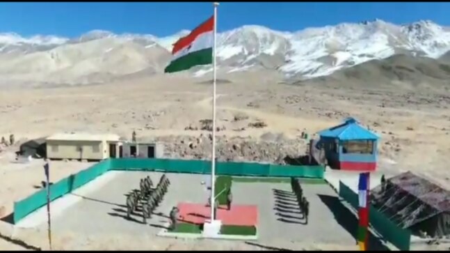 Indian Army hoists 76 ft tall tricolour at 15,000 feet in Ladakh