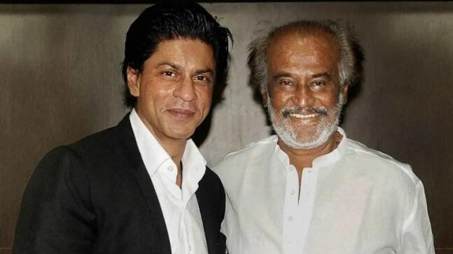 When Shah Rukh Khan paid a tribute to Rajinikanth with Lungi Dance