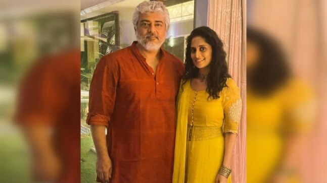 Thala Ajith and wife Shalini are couple goals in new pic from Diwali celebrations 2021