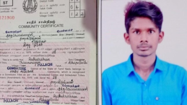 Tribal boy becomes NEET topper among ST community in Tamil Nadu with 406 marks