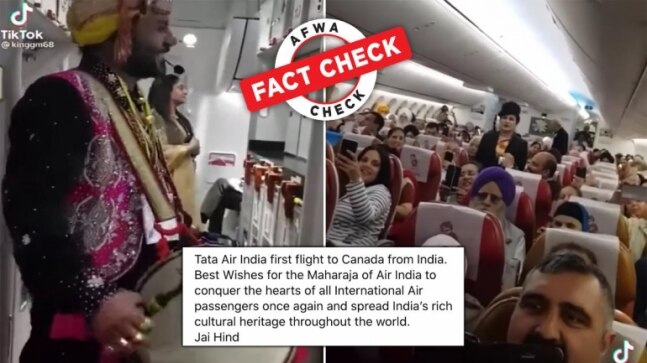 Fact Check: Social media’s Tata twist to Air India’s Bhangra moves
