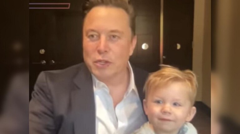 Elon Musk Joins Video Call With Son X Ae A Xii On His Lap Love This Says Internet Trending News News