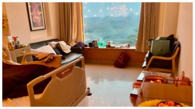 Man decorates hospital room for sick daughter on Diwali. Viral story