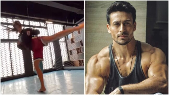Disha Patani nails the 720 kick in new video. Tiger Shroff says amazing work