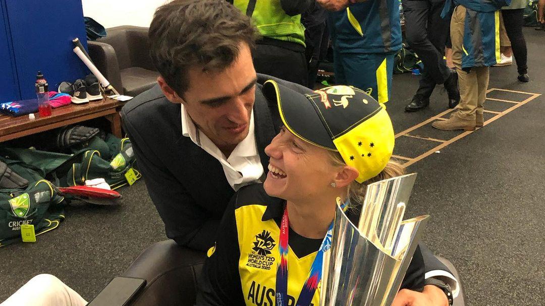 Champion couple: Mitchell Starc joins wife Alyssa Healy in list of T20 World Cup winners