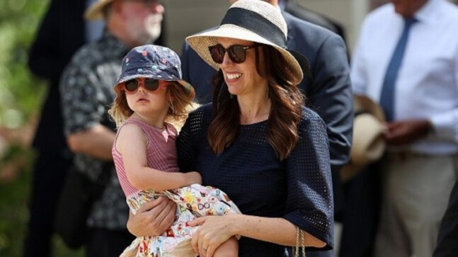 New Zealand PM Jacinda Ardern’s 3-year-old daughter interrupts Facebook livestream. Watch