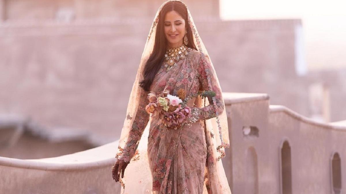 Katrina Kaif Wedding sari India Clothing, katrina kaif, india, top, katrina  Kaif png | PNGWing