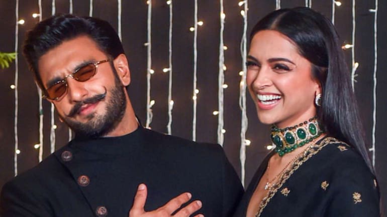 Ranveer Singh and Deepika Padukone.