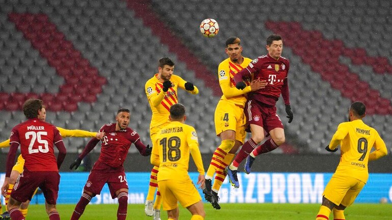 Barcelona schied nach 0:3 gegen Bayern München aus der Champions League aus Barcelonas Ausstieg aus der Champions League nach 0:3-Niederlage gegen Bayern München (AP Photo)