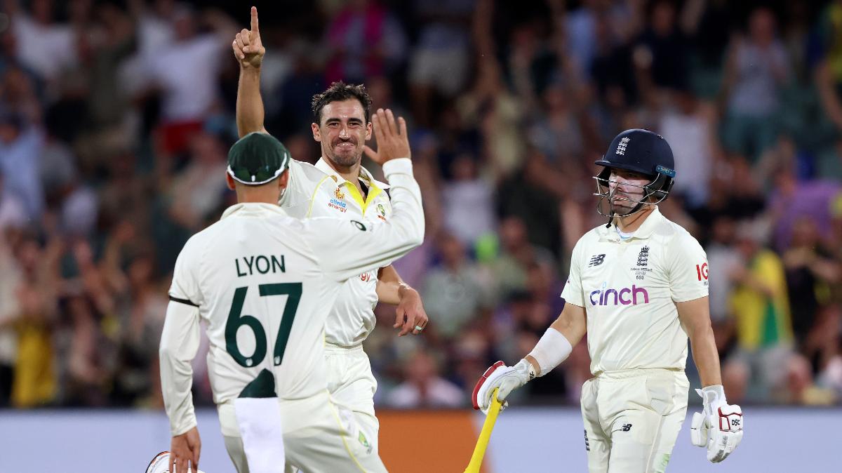 Ashes: Mitchell Starc creates unique Pink ball record in Adelaide Day-night Test Ashes: Mitchell Starc creates unique Pink ball record in Adelaide Day-night Test (AP Photo)