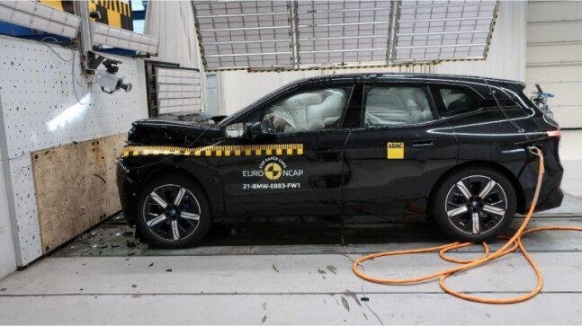 BMW iX electric SUV scores 5-star rating in European NCAP crash tests - Vimarsana News