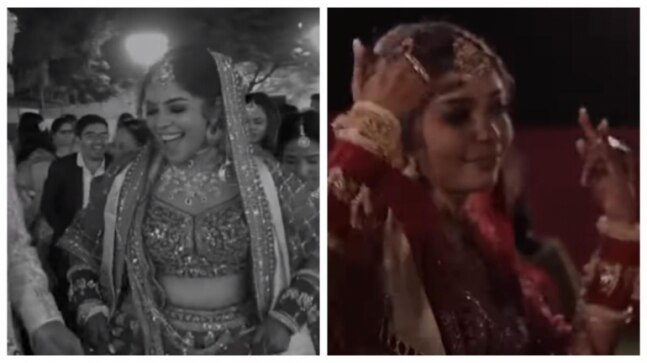 Desi bride laughs and dances during vidaai ceremony in viral video. Internet reacts