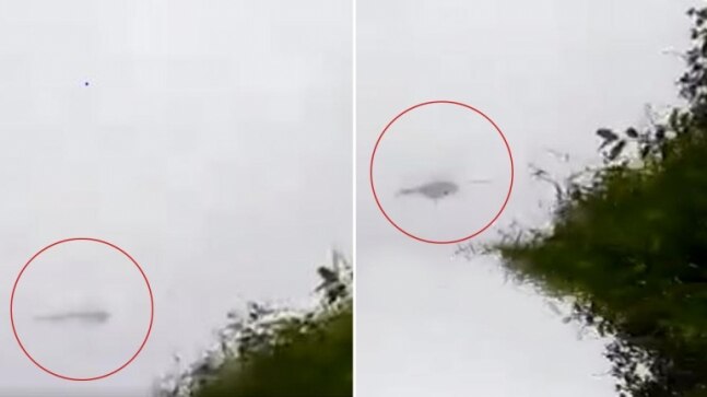 Last moments of CDS Bipin Rawat's chopper crash captured in video | WATCH